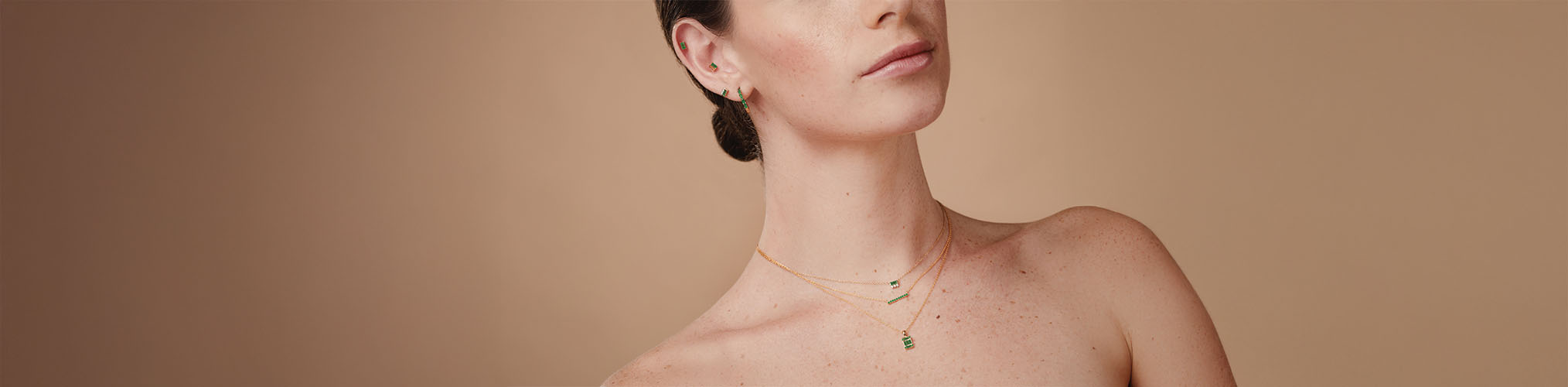 Emerald necklace - Mayuri Paris