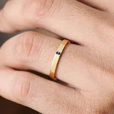 Anillo Kabir Zafiro