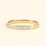 Bague Mangal pour homme en diamant et or jaune 18 carat