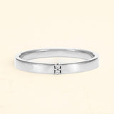 Bague Kabir pour homme en or blanc 18 carats et diamant