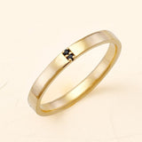 Kabir black diamond ring for men