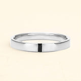 Agni black diamond ring for men 18 carat white gold