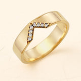 bague homme Rudra en diamant et en or 18 carats