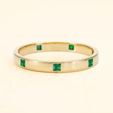VIyom emerald ring for men