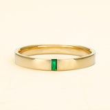 Emerald Agni ring for men
