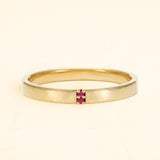 Kabir ruby ring for men