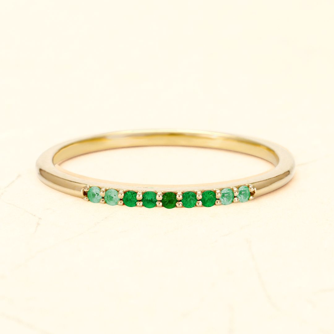Bague kiran canope or 18 carats