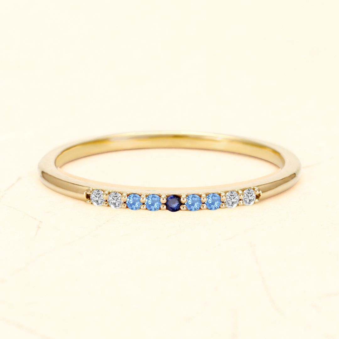 Bague or 18 carats kiran horizon