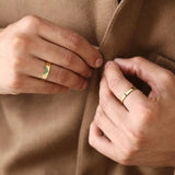Rudra Emerald ring