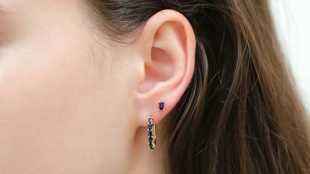 Bague saphir collection Sunset Mayuri en or 18 carats avec dégradé orange à jaune