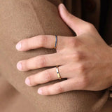 Viyom and Mangal sapphire rings for men