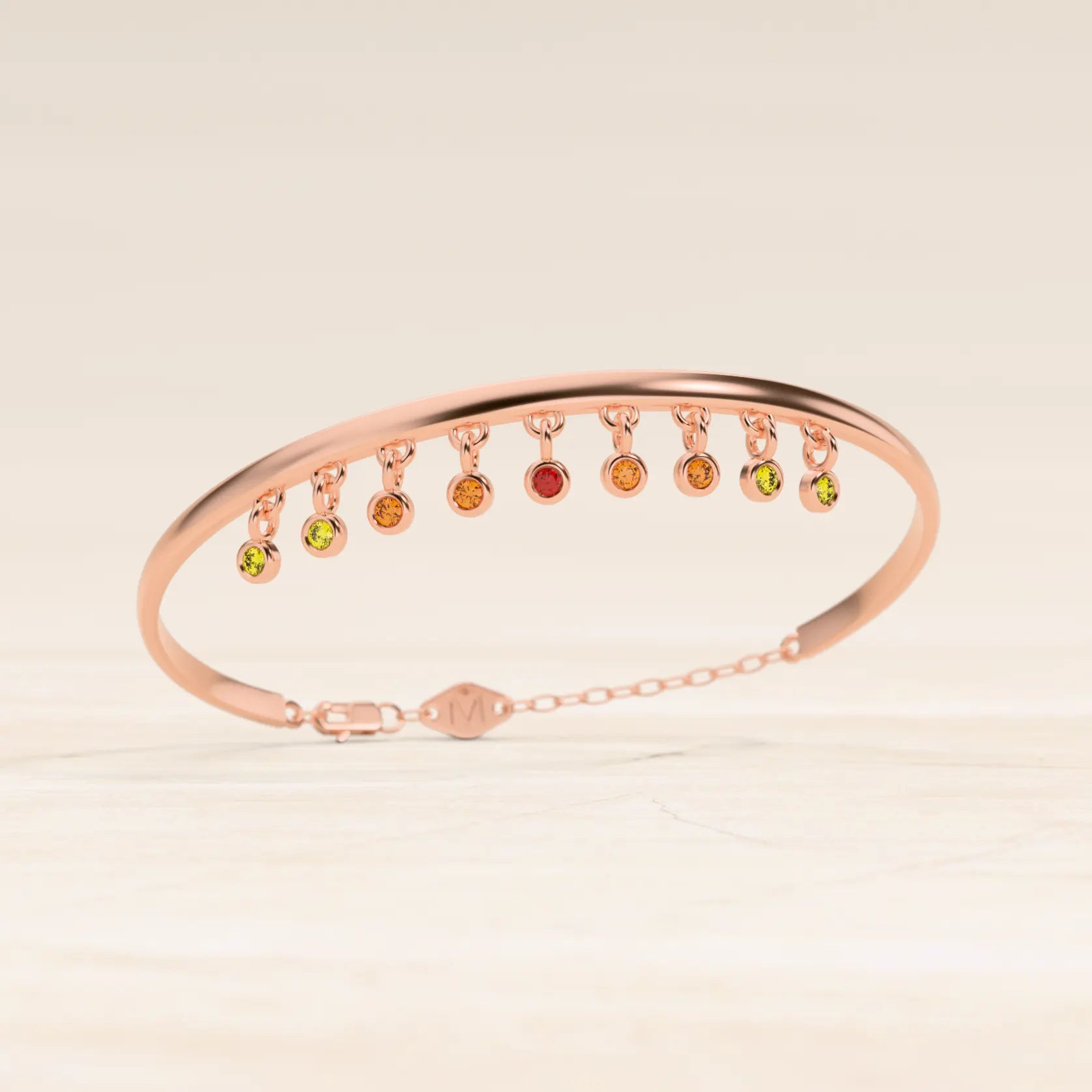 Jonc Megha Saphir Sunset