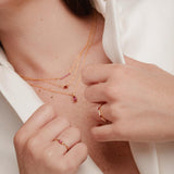 Conjunto de rubíes de la colección Renacimiento