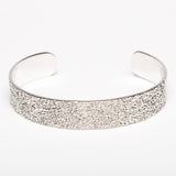 Jonc shakti martele en argent 925