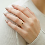 shanti diamante negro anillo de oro