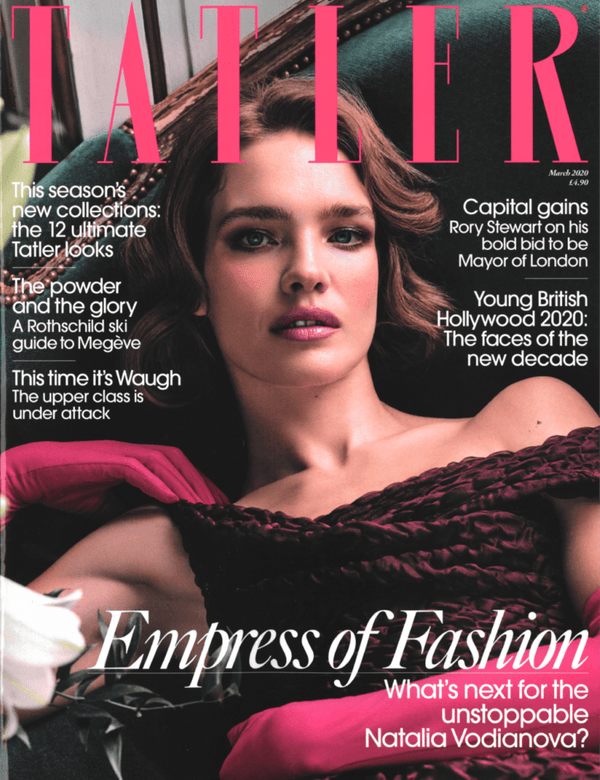 Cover Tatler Février 2019