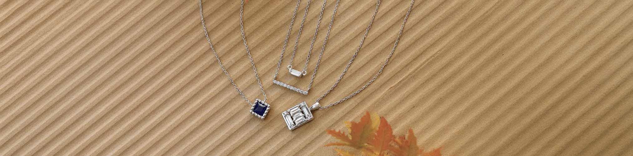 White gold necklace - Mayuri Paris