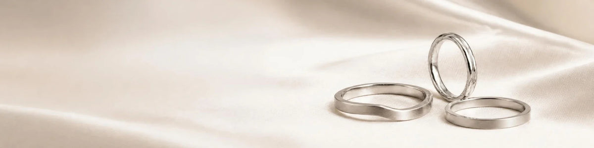 Alliances Homme Or Blanc