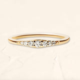 diamond-paved Sushma wedding ring in yellow gold