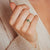 Anillo de esmeralda
