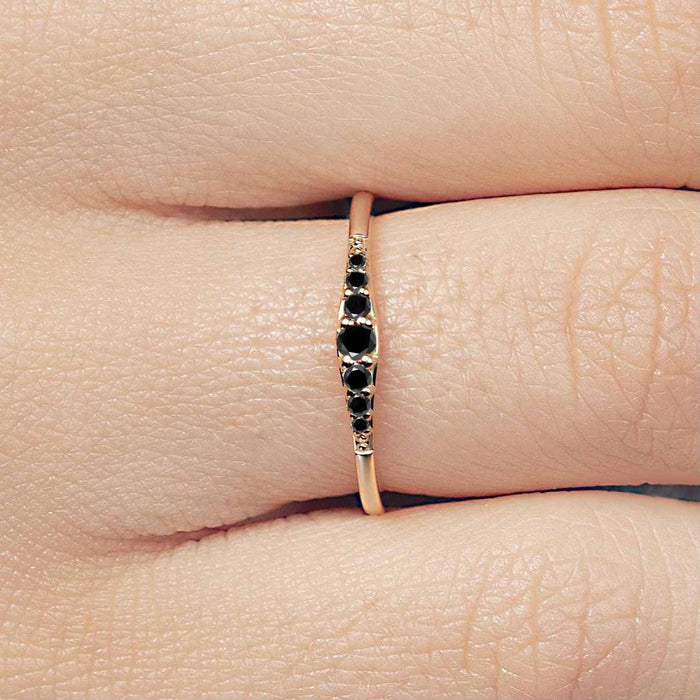 Bague Sushma Diamant Noir