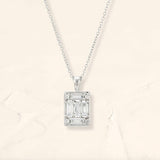 collier diamant geometrique Atma