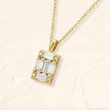 collier diamant original Atma or jaune