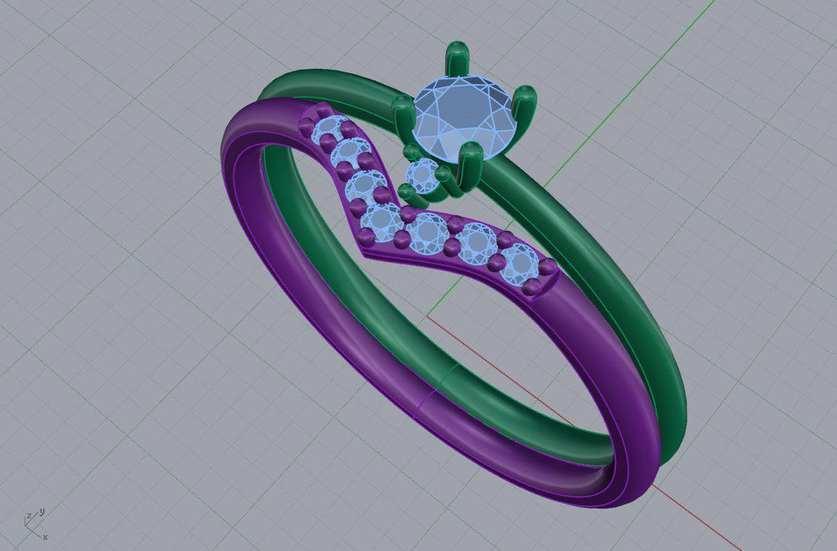 Modélisation de bague 3D