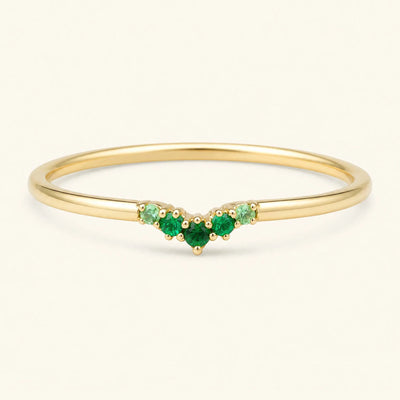 Bague Anaya canope or jaune 18 carats
