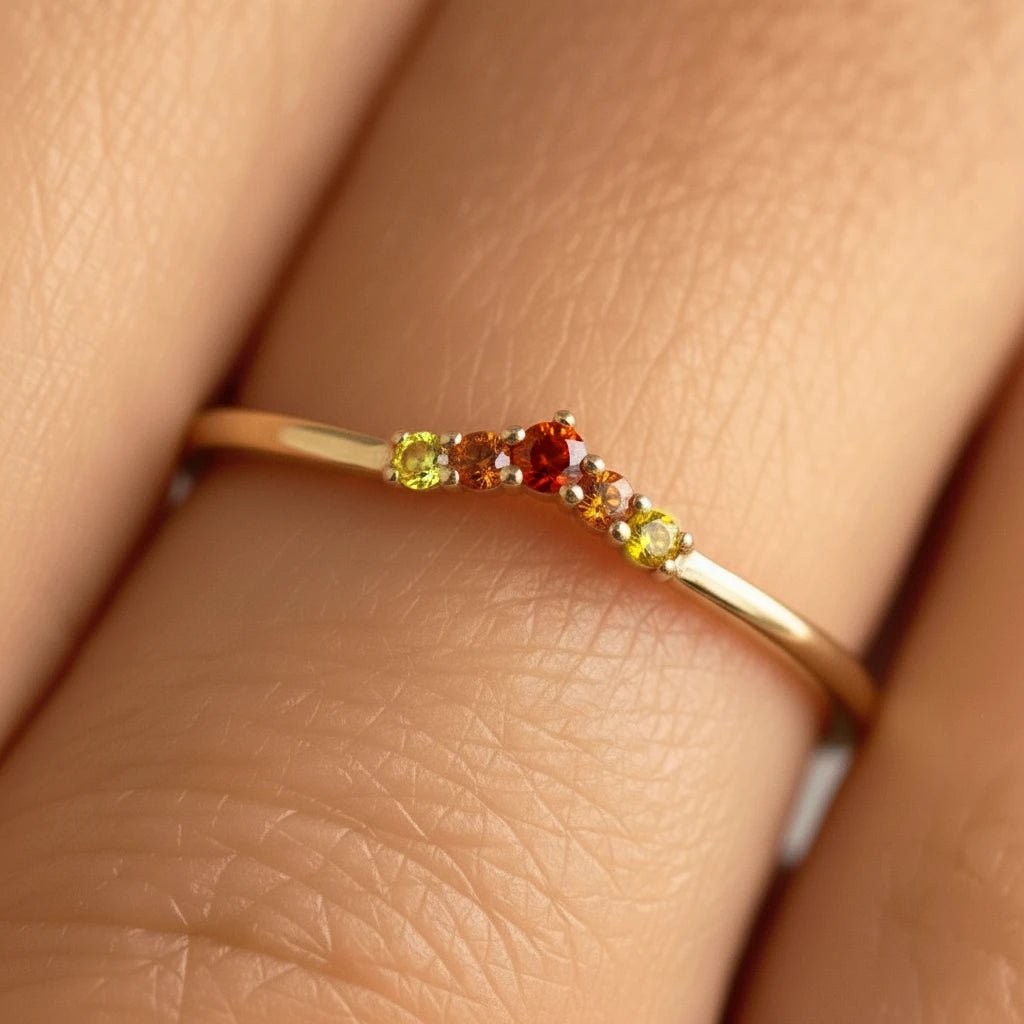 Bague Anaya Saphir Sunset