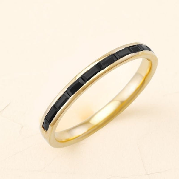 Mangal black diamond ring for men