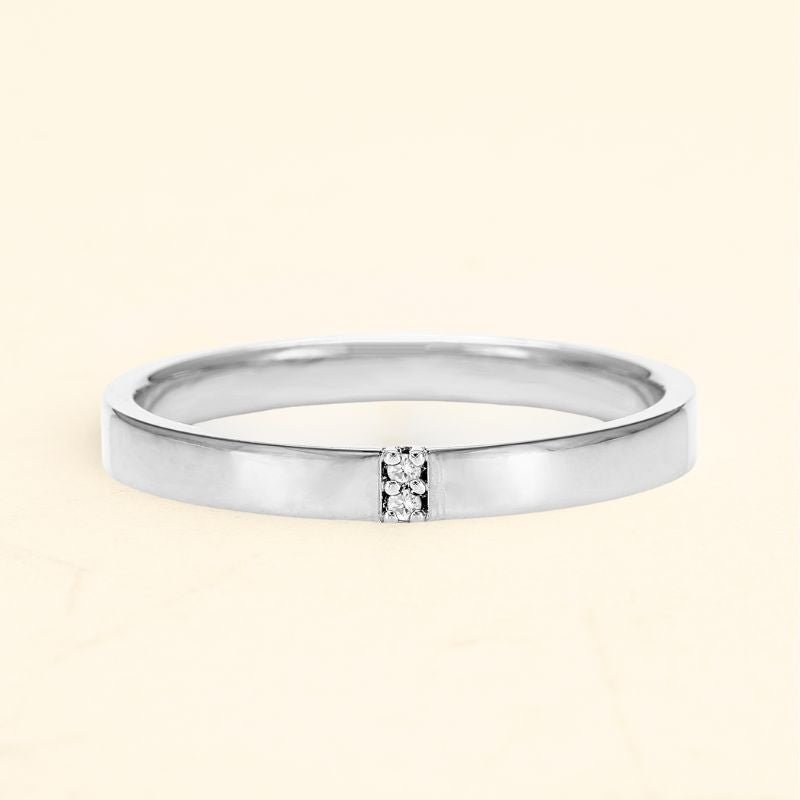 Bague Kabir  pour homme en or  blanc 18 carats et diamant