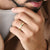 Anillo esmeralda para hombre