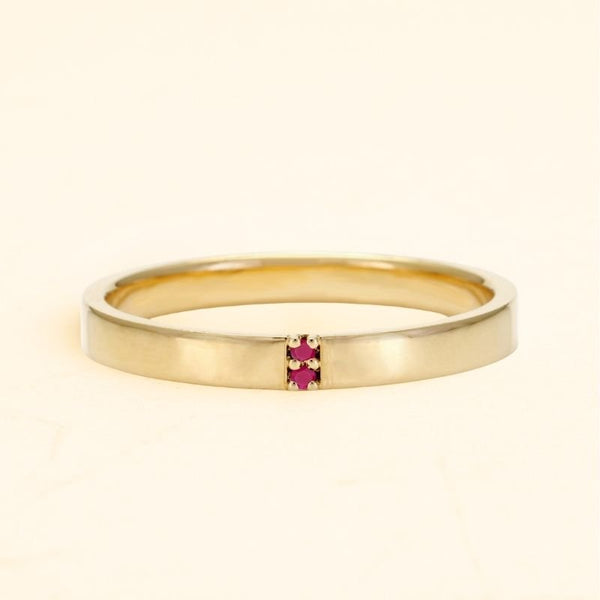 Kabir ruby ring for men