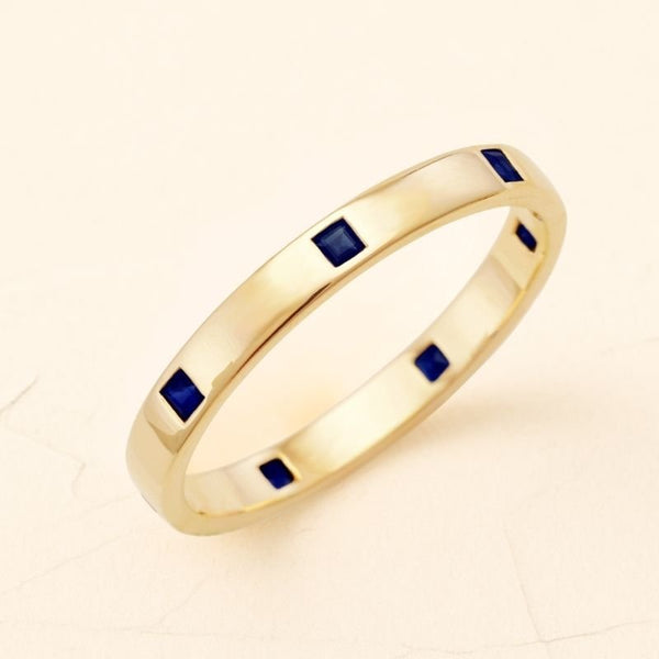 Viyom men's sapphire ring