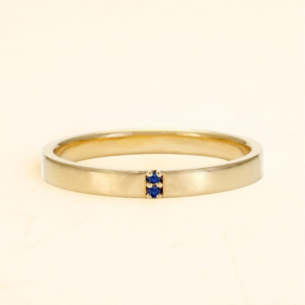 Anillo Zafiro para hombre Kabir