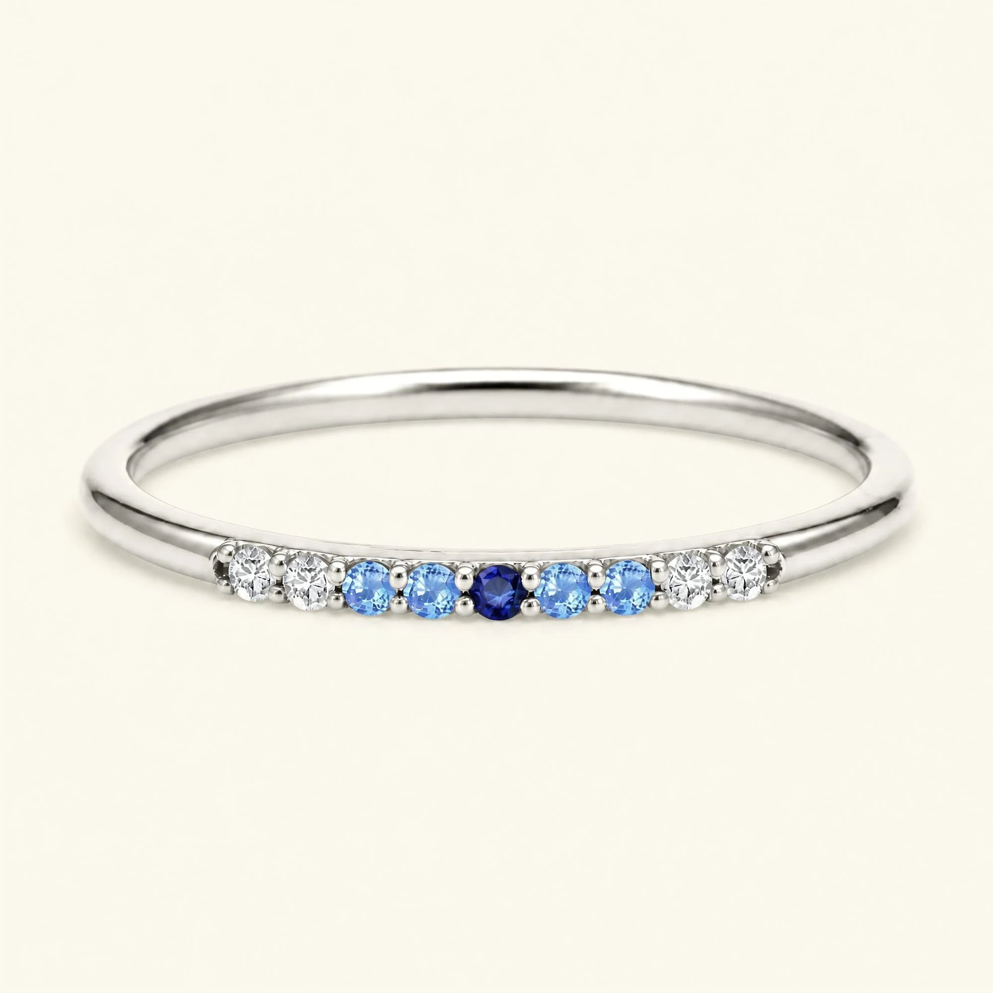 Bague or blanc 18 carats kiran horizon
