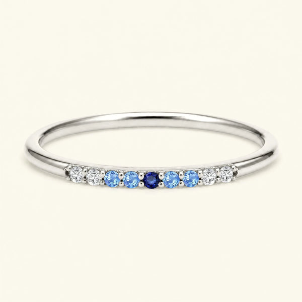 Bague or blanc 18 carats kiran horizon