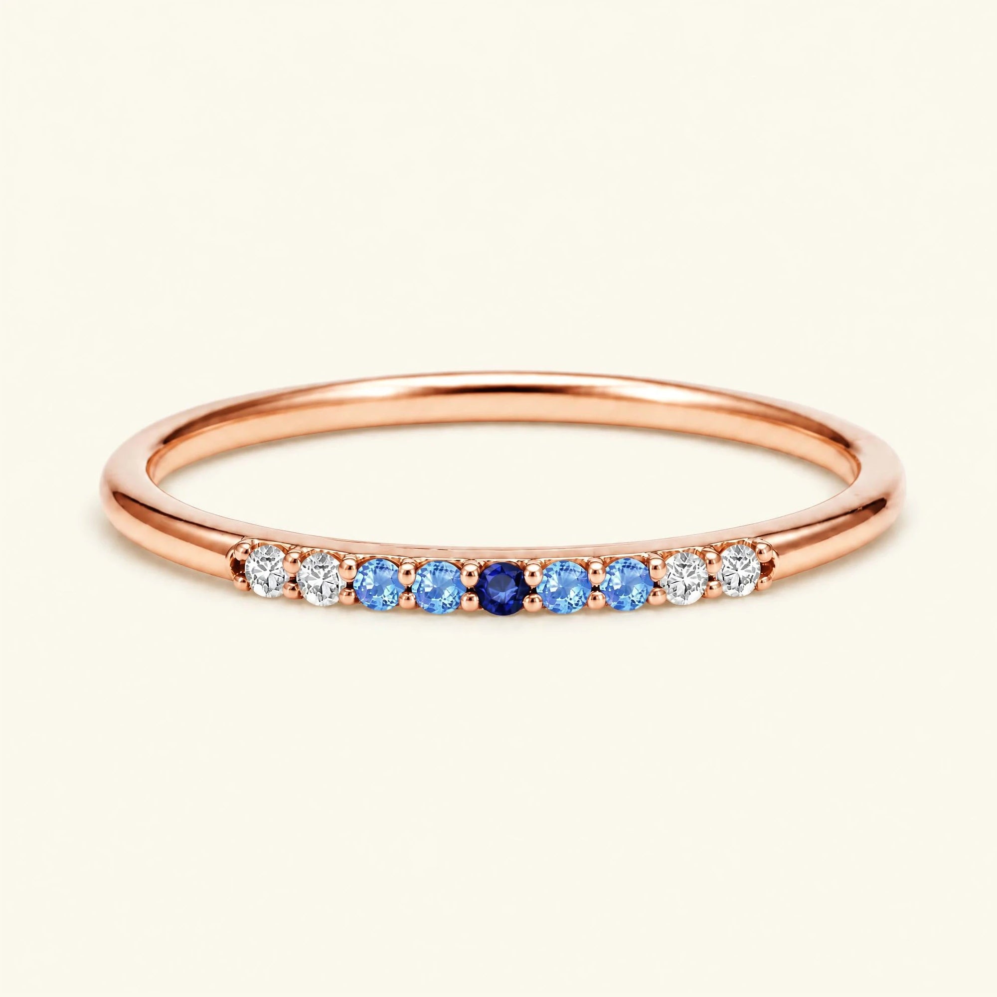 Bague or rose 18 carats kiran horizon