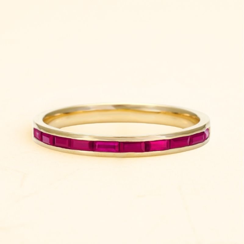bague en rubis Mangal pour homme