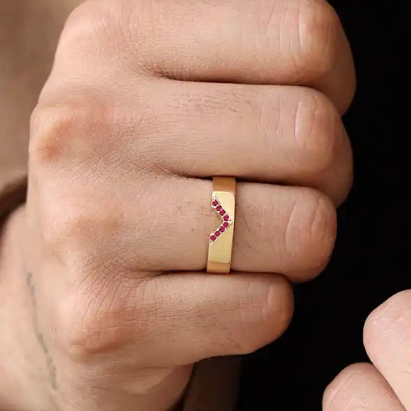 Rudra Ruby ring