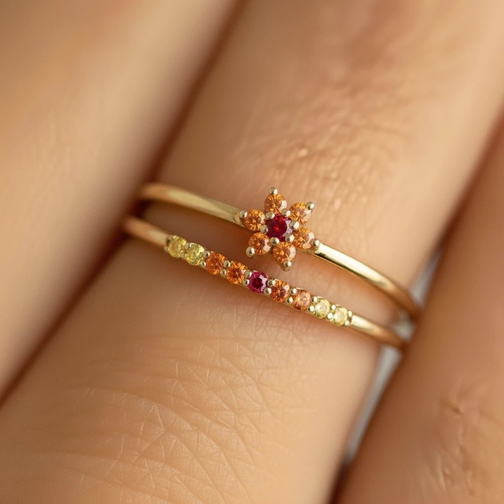 Bague Surya Saphir Sunset
