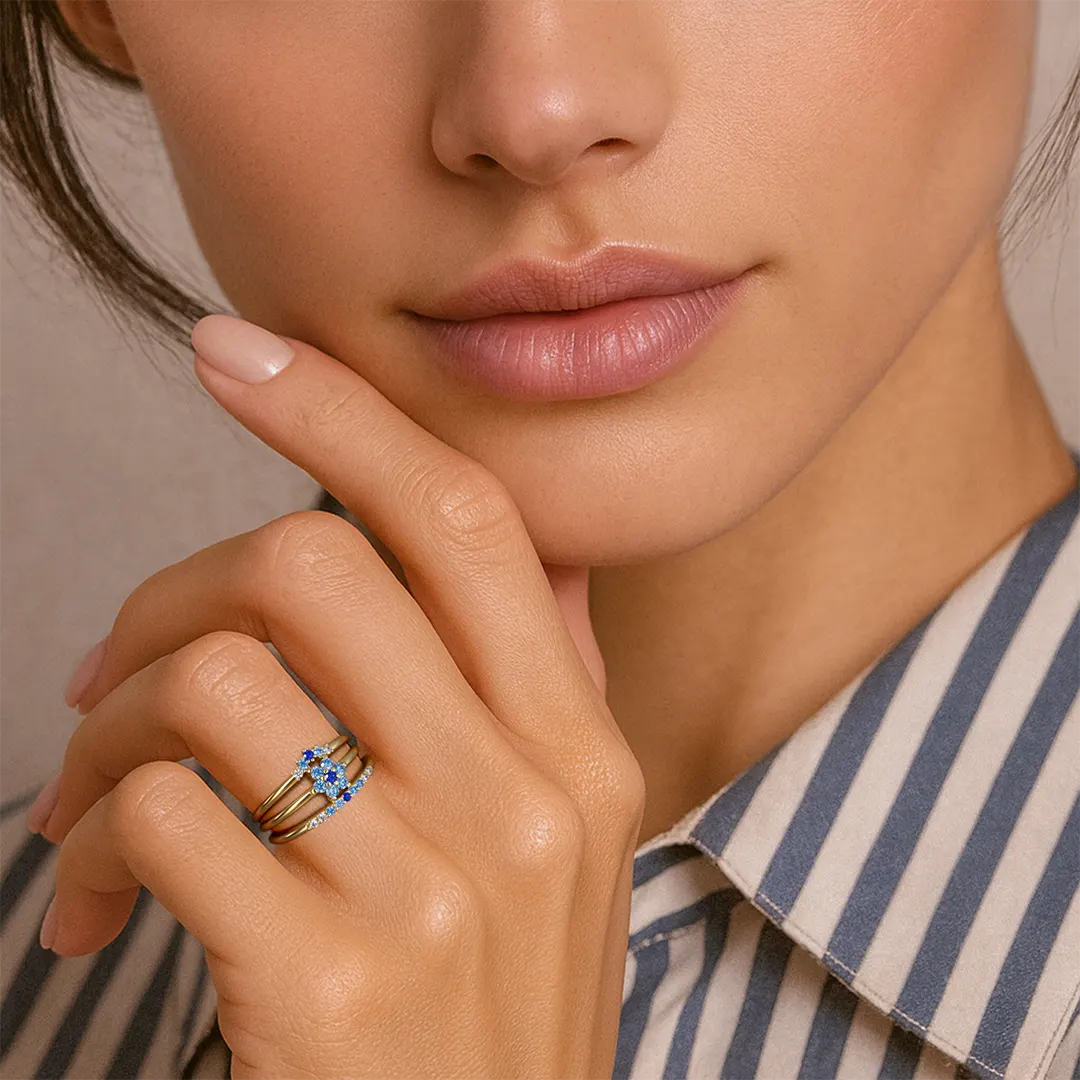 Bague Anaya Saphir Horizon