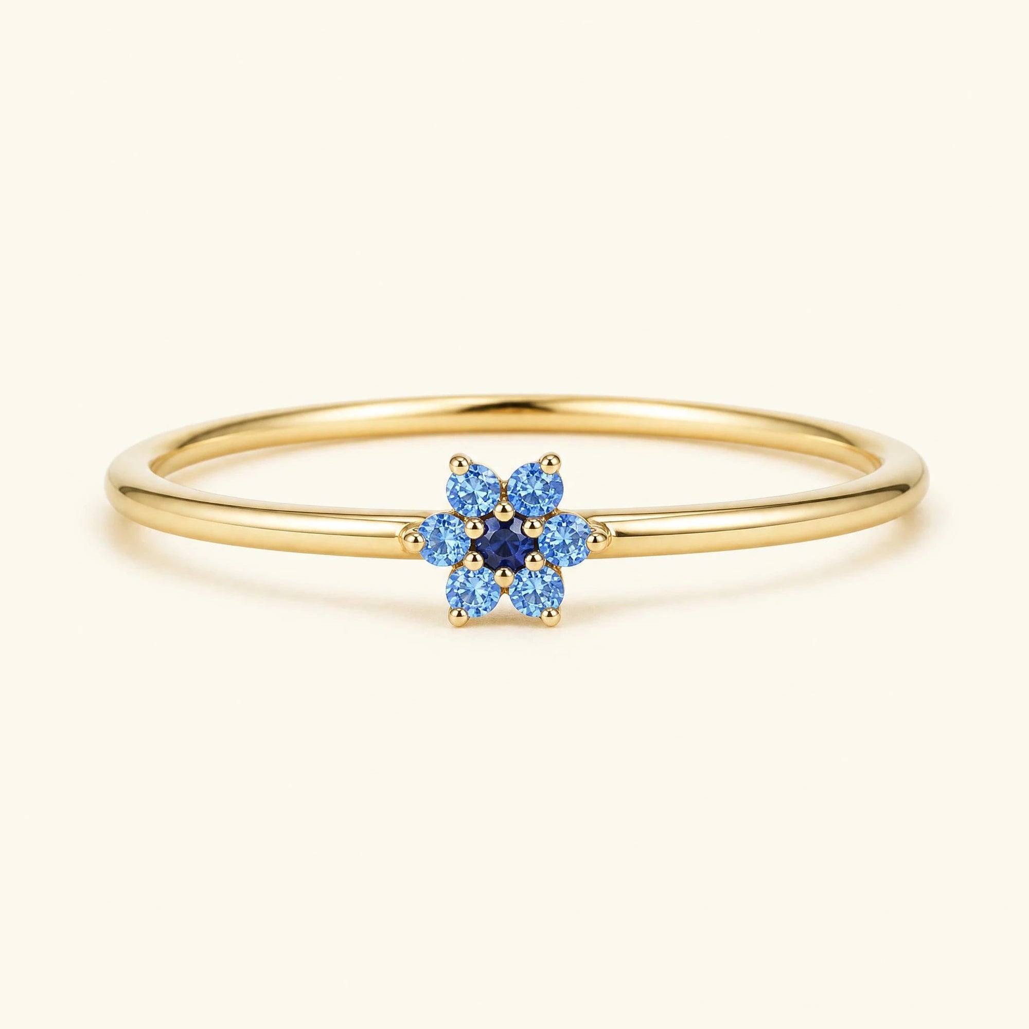 Bague surya horizon or jaune 18 carats