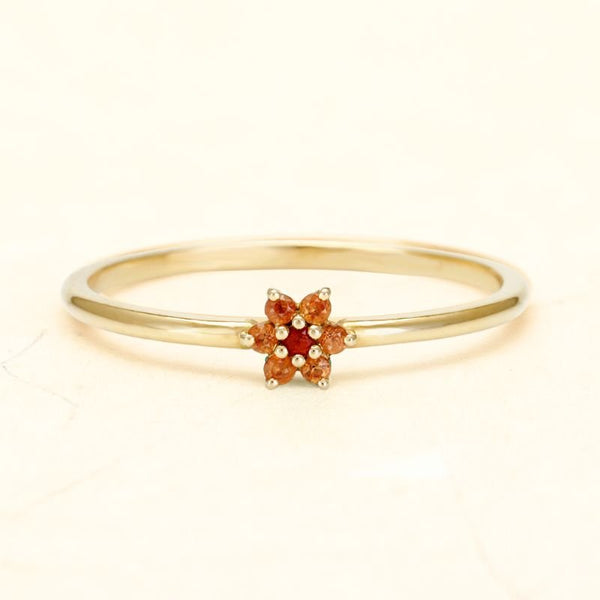 Bague surya sunset or 18 carats