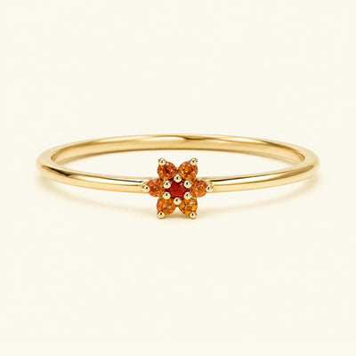 Bague surya sunset or 18 carats