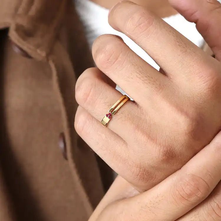 Vibhu Ruby ring