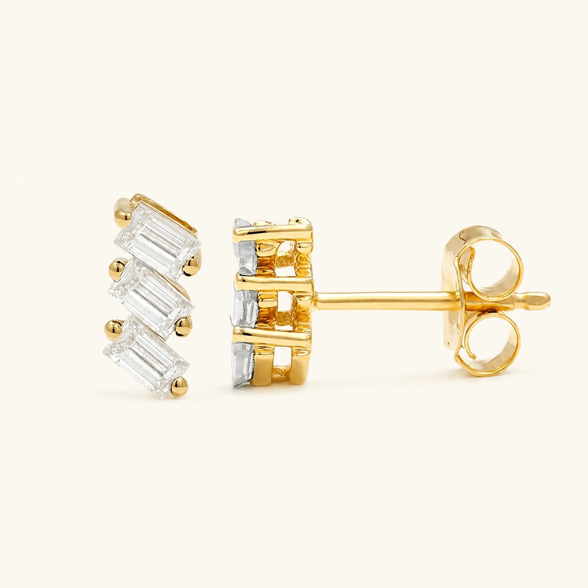 Boucles d’oreilles Jivane Diamant - or jaune