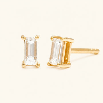 Boucles d'Oreilles Shanti Diamant - or jaune
