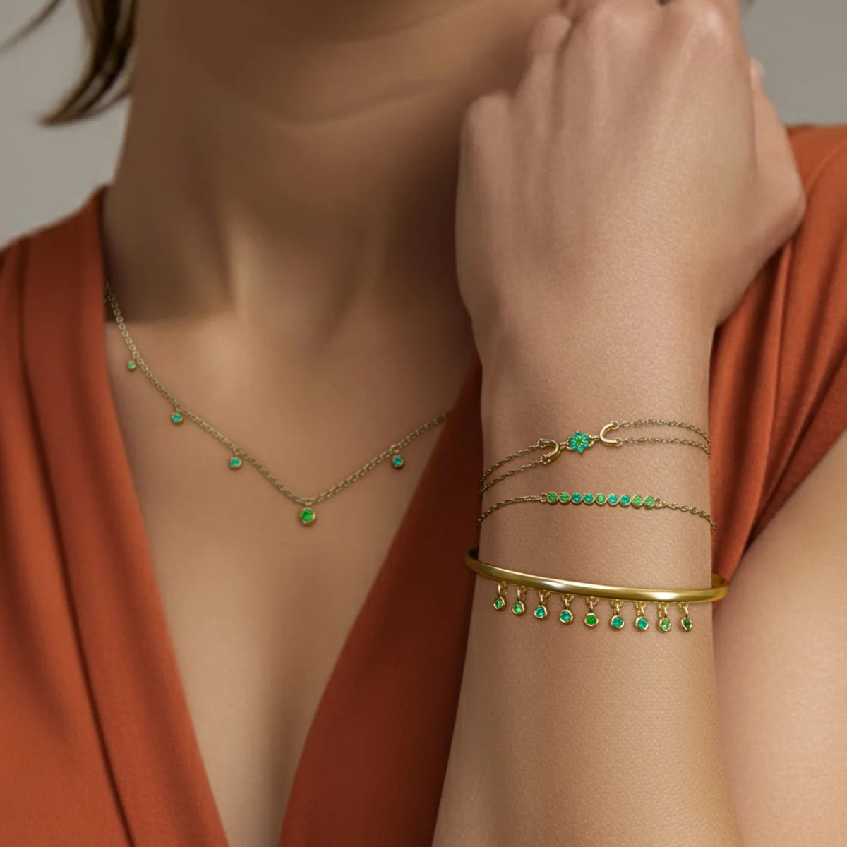 bijoux emeraude holi canopee 